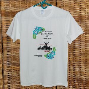 Lahaina Maui 21st Annual Front Street Mile 5k/10k 2022 T-shirt Youth L NEW